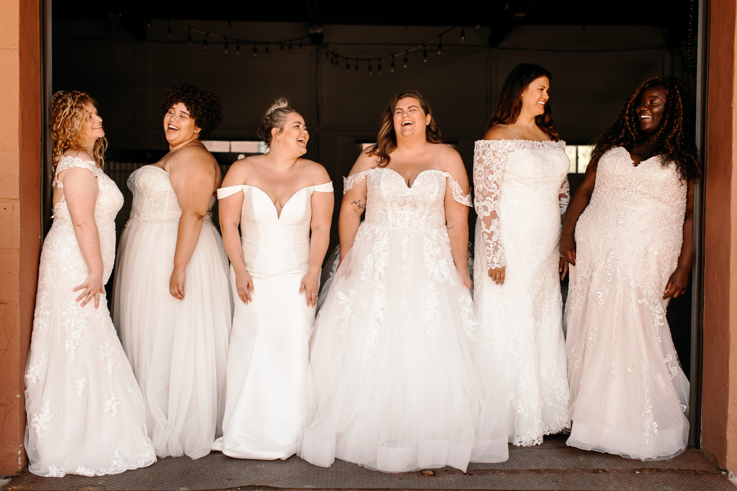 Size inclusive cheap bridesmaid dresses