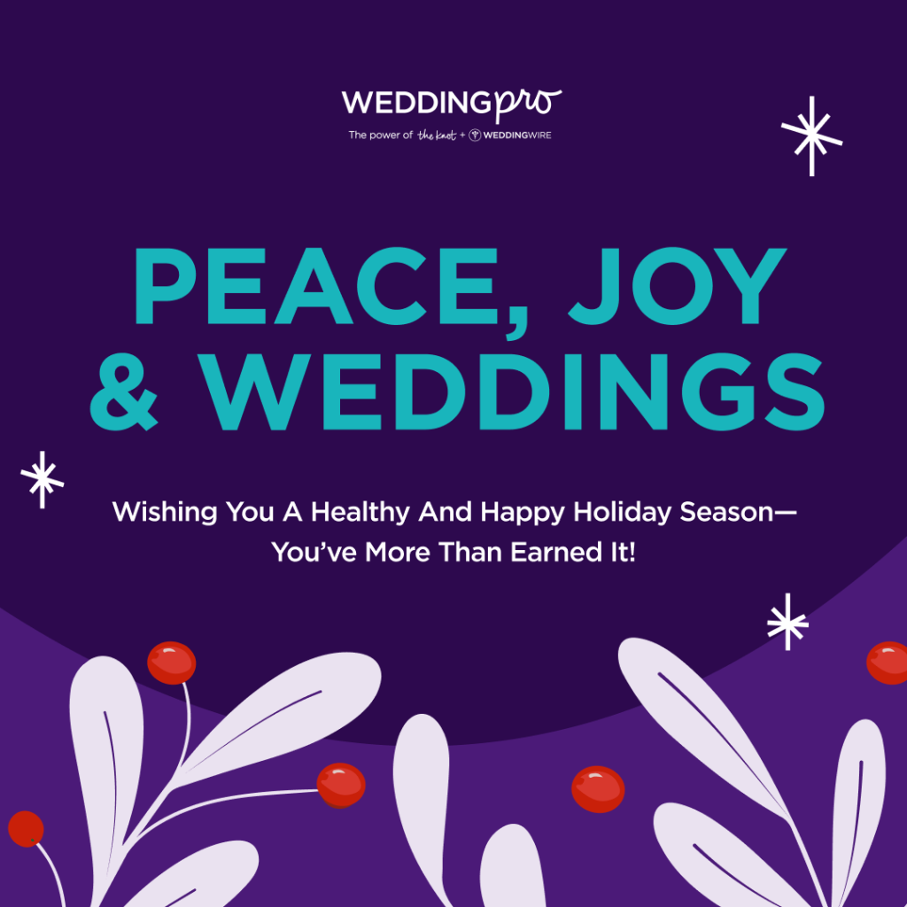 Happy Holidays from WeddingPro