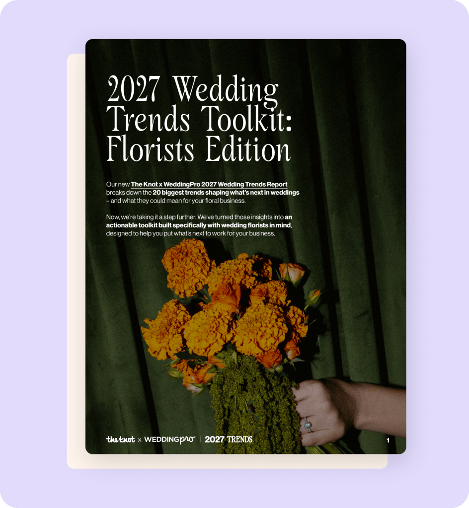 Preview of Wedding Trends Toolkit for Florists