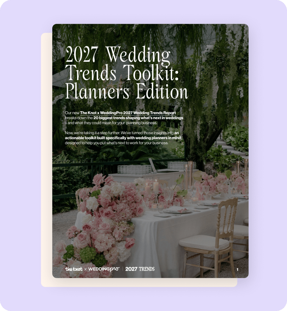 Preview of Wedding Trends Toolkit for Planners