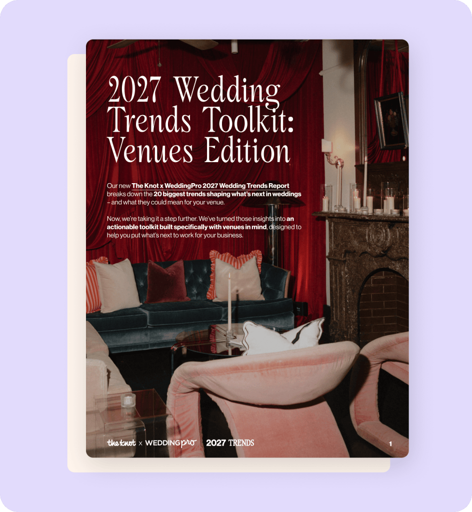 Preview of Wedding Trends Toolkit for Venues